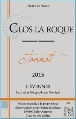 Etiquettte tannat rouge